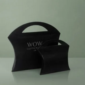 Matte Black Pillow Packaging