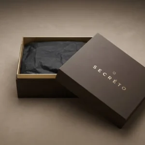 Natural Brown Cosmetic Boxes