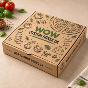 Pizza Boxes with Logo