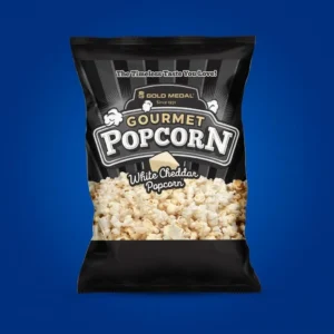 Popcorn Mylar Bags with Window