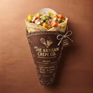 Snack Cone Sleeve Packaging Bulk