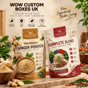 Spice Blend Resealable Mylar Bags