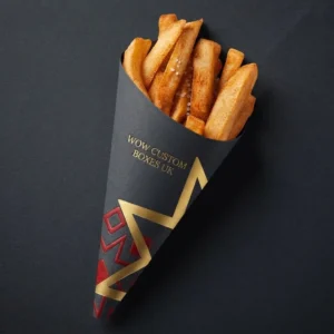 Takeaway French Fries Cone Packaging
