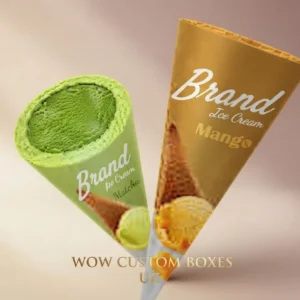Waffle Cone Sleeve Packaging
