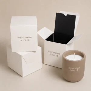 White Candle Boxes