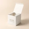 White Candle Boxes