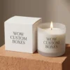 White Candle Boxes