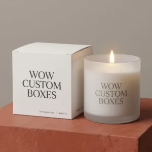 White Candle Packaging Wholesale UK