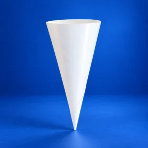 White Coated Cone Holder Sleeves