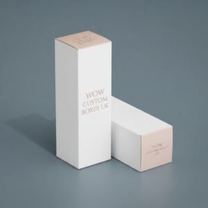 White Cosmetic Packaging Boxes