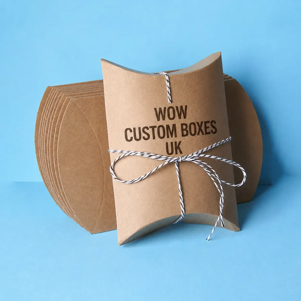 Kraft Pillow Boxes
